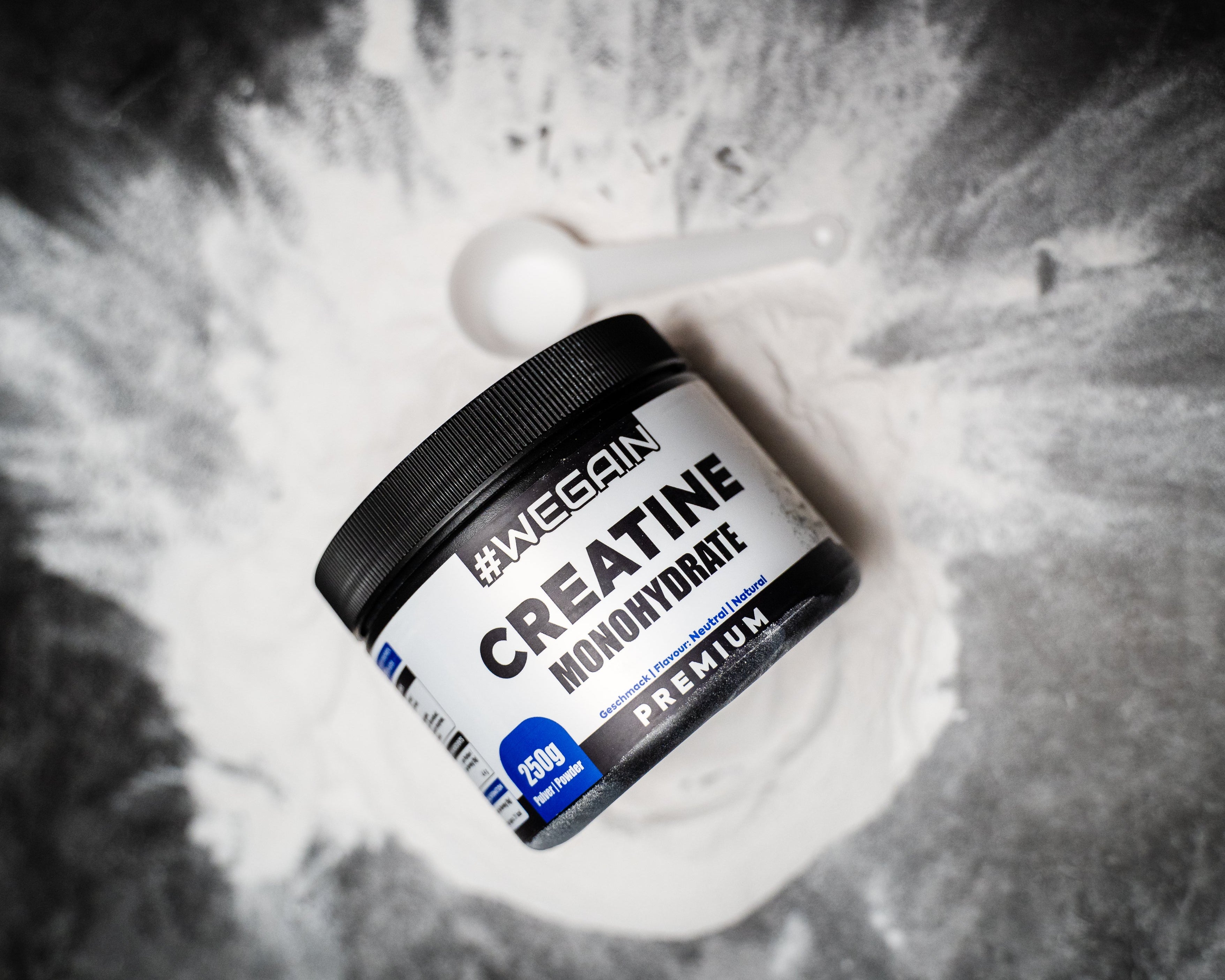 #WEGAIN Creatin Monohydrat Pulver 3 g Dosierung