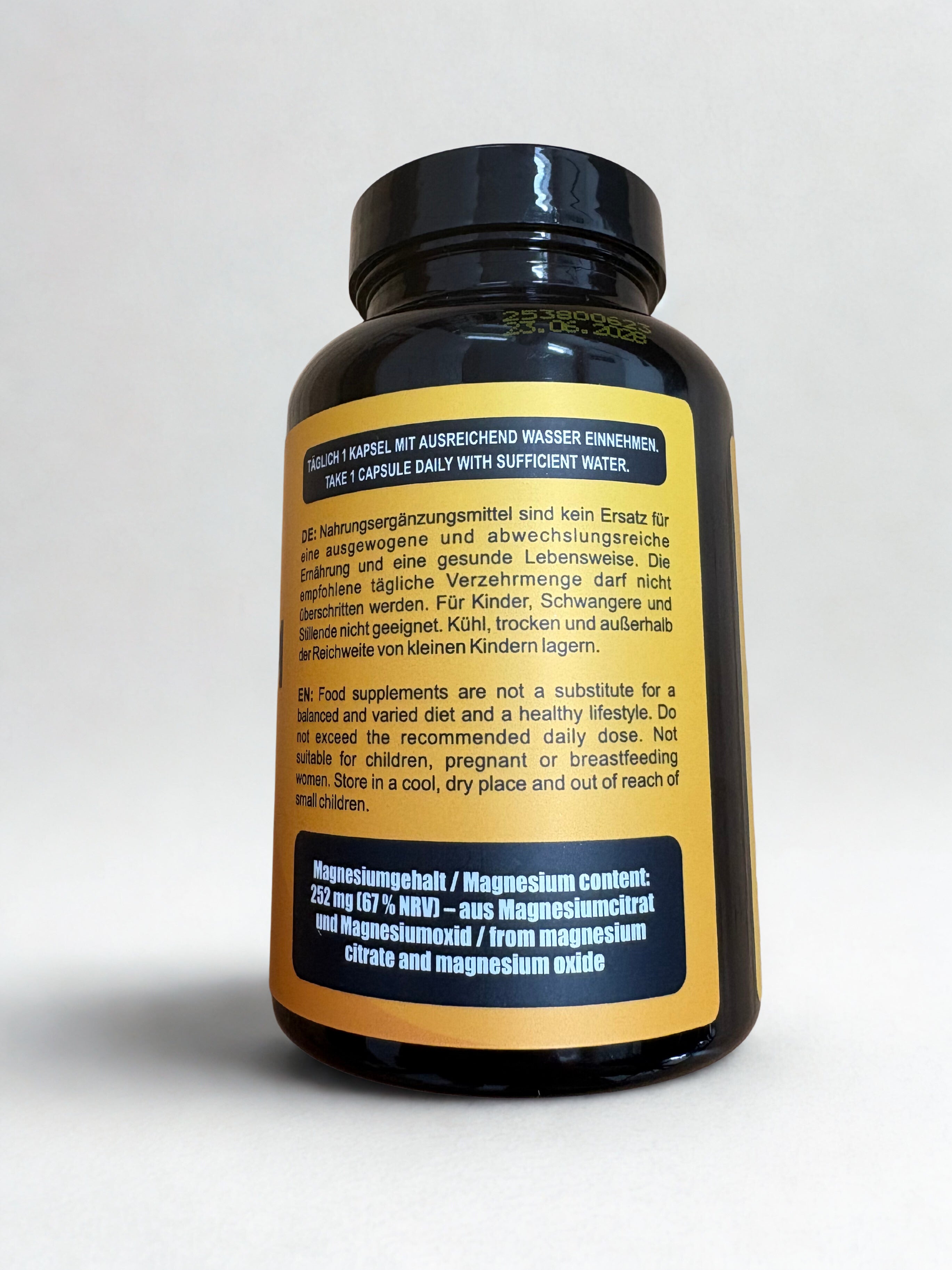 Magnesium Nahrungsergänzung für Sport und Alltag